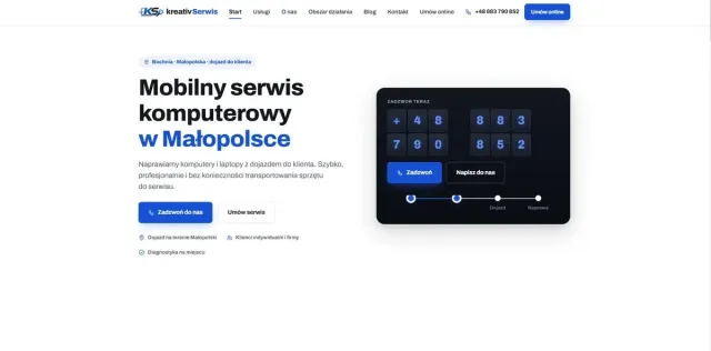 Strona KreativSerwis