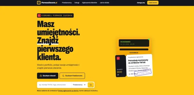 Strona pierwszezlecenie